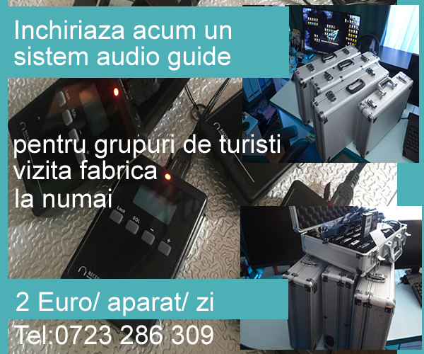 Inchiriaza sistem audio guide