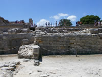 Palatul Knossos- vedere 