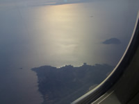 grecia din avion