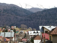 panorama orasul Busteni