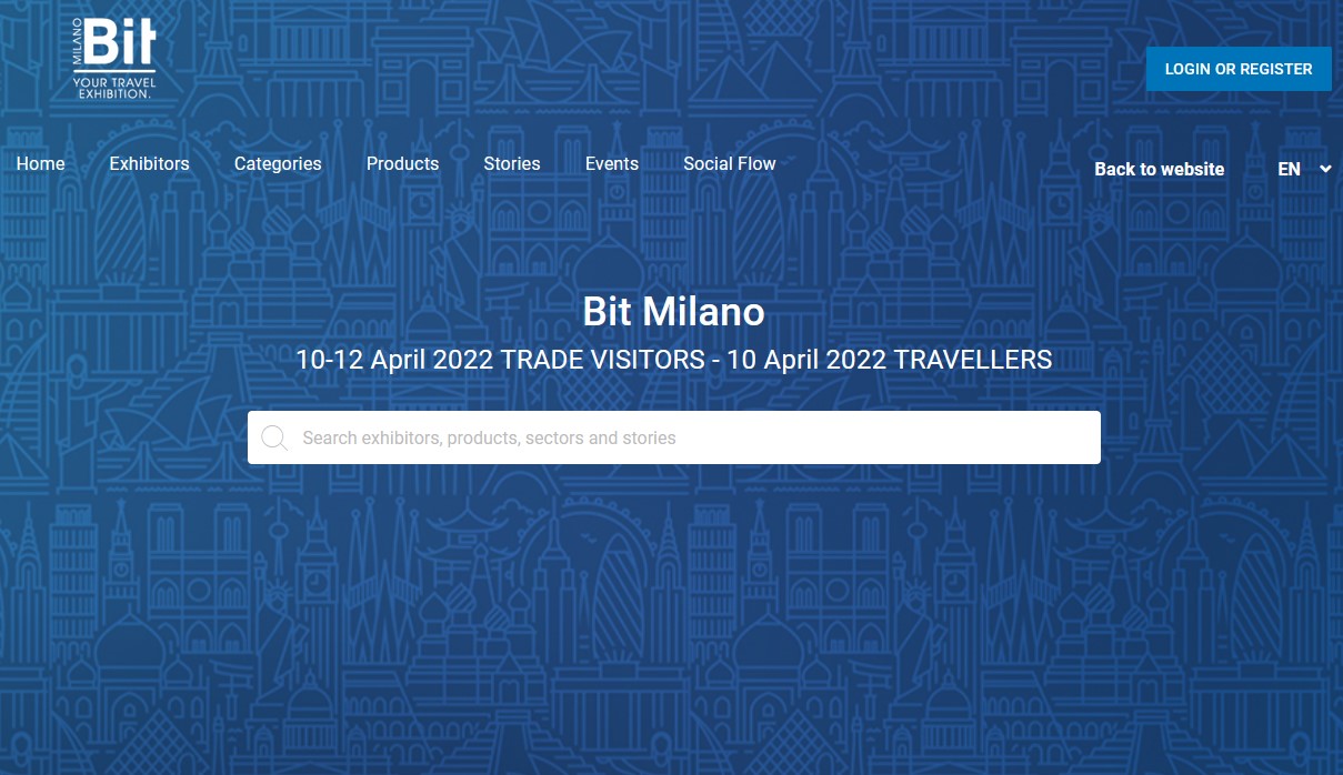 Targul de turism international BIT Milano 10-12 aprilie 2022